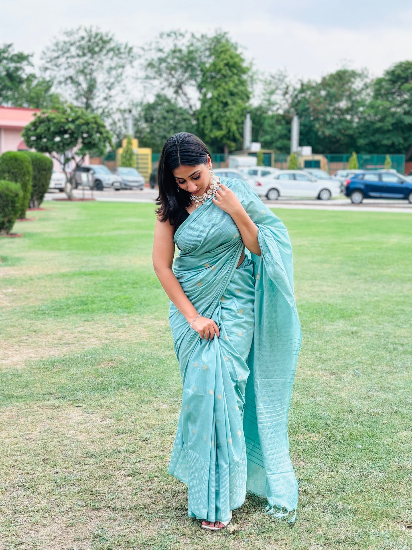 MULBARI SILK BHAGALPURI SAREE