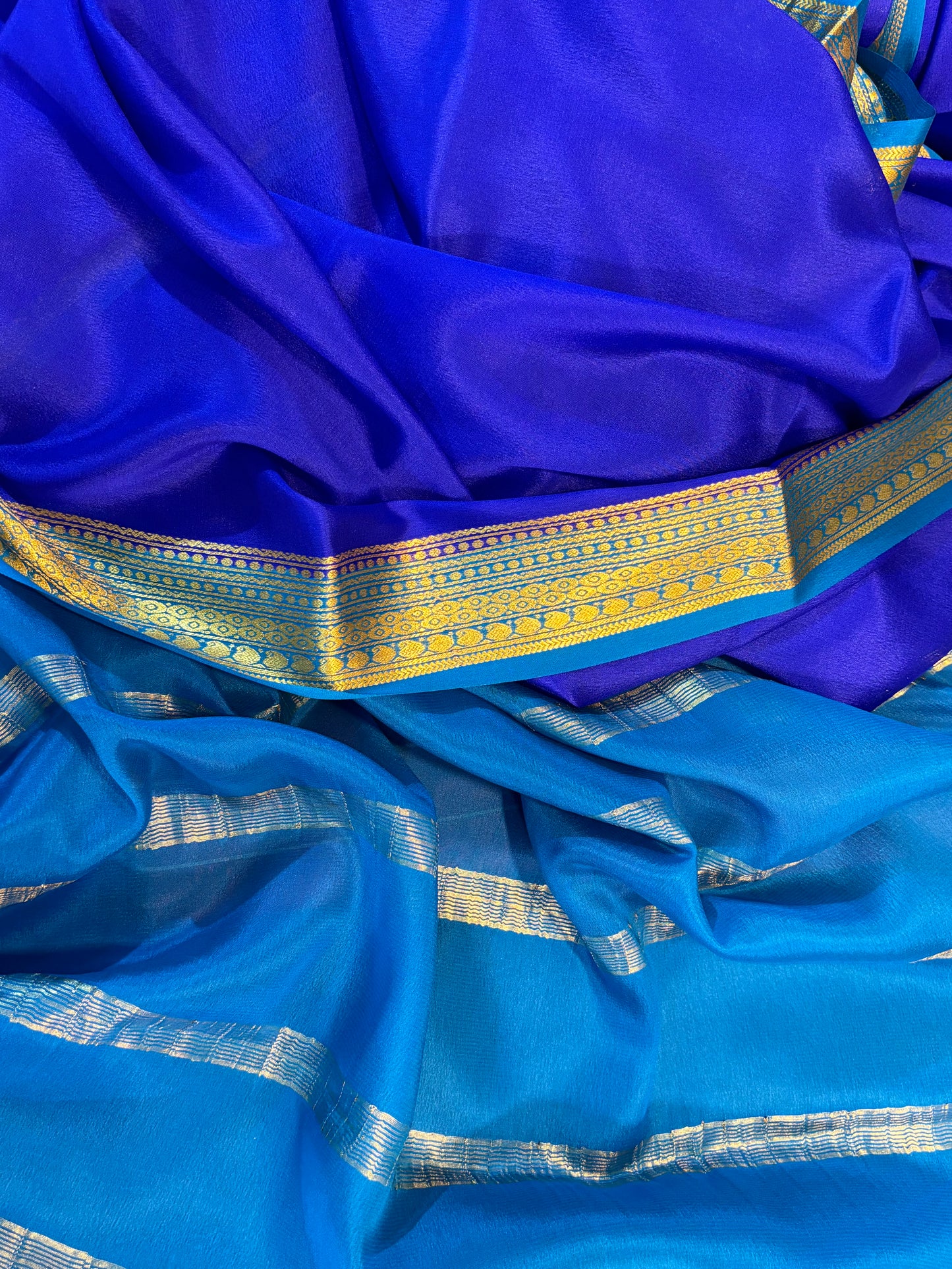 Light Blue Kanjipuram Saree